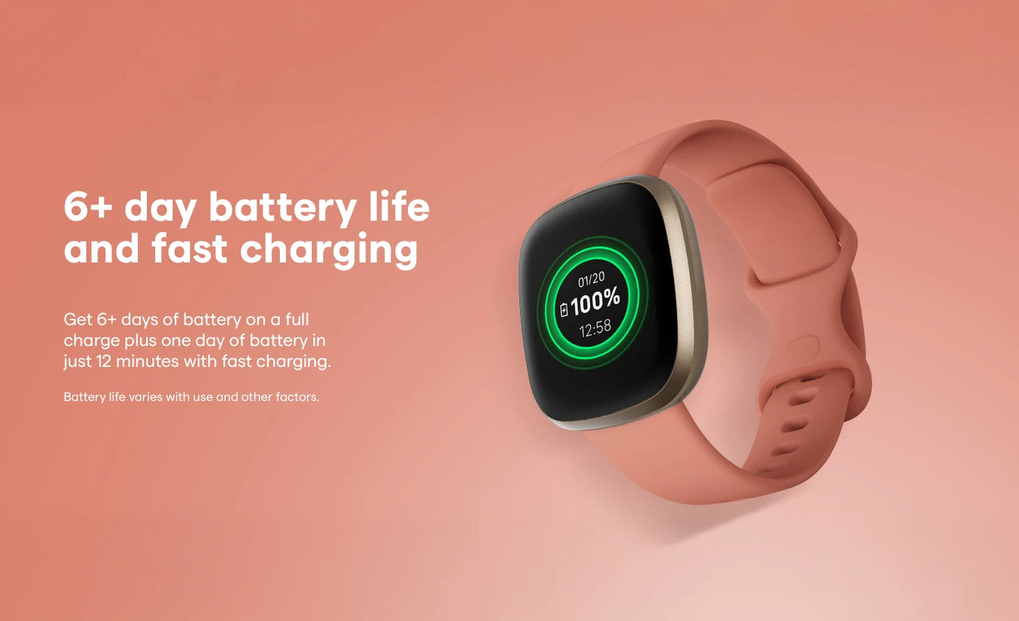 Fitbit Versa 3 – GPS, Calls, Fitness & Sleep Tracker