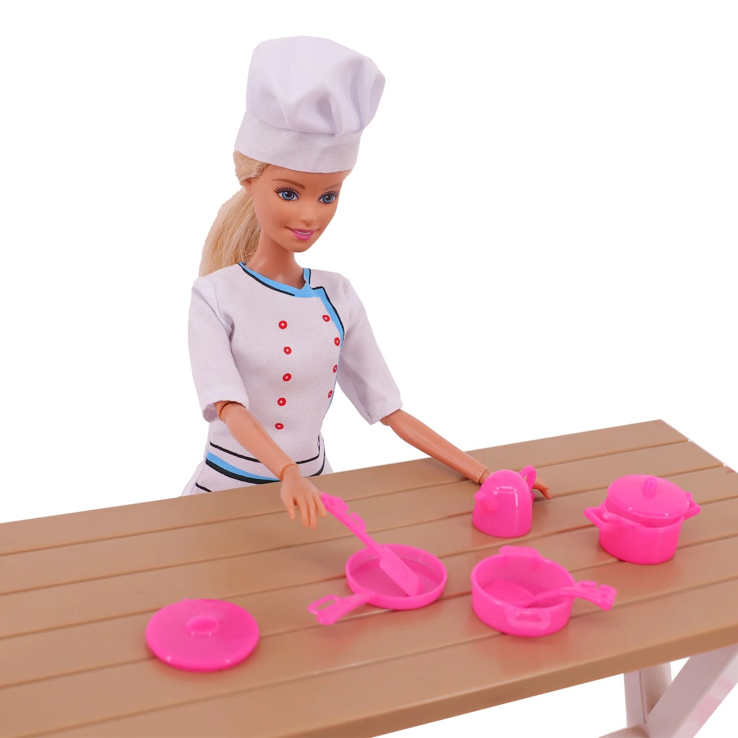 Furniture For Barbiees Doll Clothes Accessories Bed Mirror 1/6 Dollhouse Decoration Bjd Doll Accessories,Food Helmet for Barbies