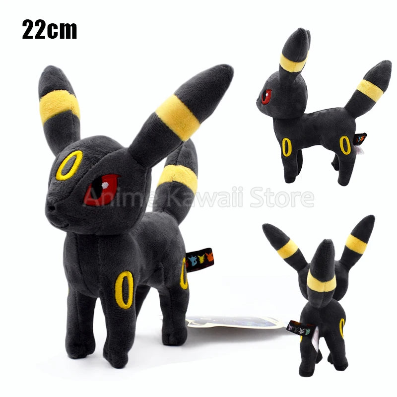 Ensemble de 9 peluches Pokémon Mimiqui Évoli Évolution – Noctali, Nymphali, Aquali et plus