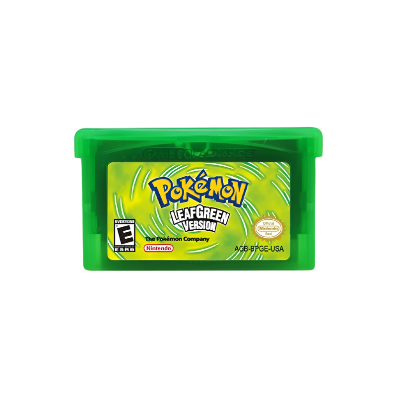 Cartouche Pokémon GBA – Série de Jeux pour GBA, NDS, GBM, GBA SP – Version Anglaise