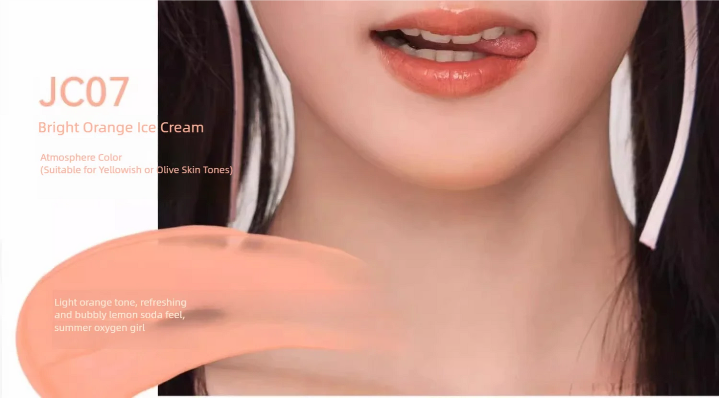 AZTK Liquid Blush Tanned Jello Color Rendering Liquid Blusher Moisturizer Longlasting Beauty Expands Contracts Cheek Face Makeup