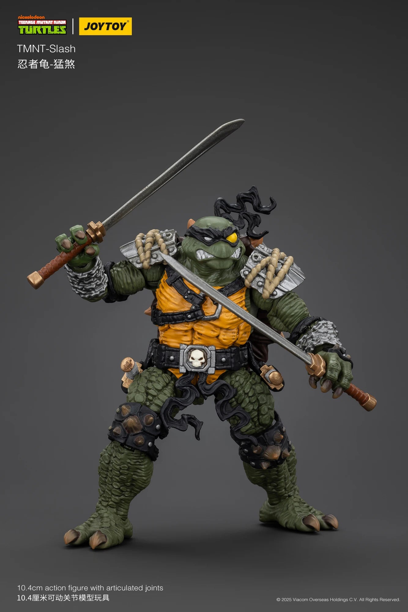 1/18 JOYTOY Action Figure Turtles Slash Tokka Anime Toy
