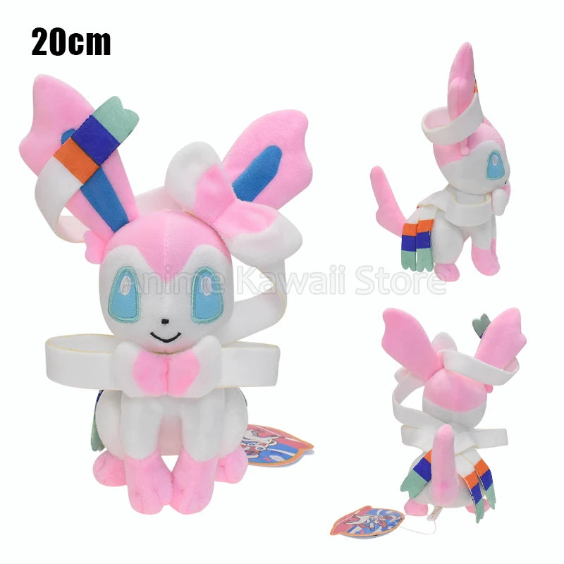 Ensemble de 9 peluches Pokémon Mimiqui Évoli Évolution – Noctali, Nymphali, Aquali et plus