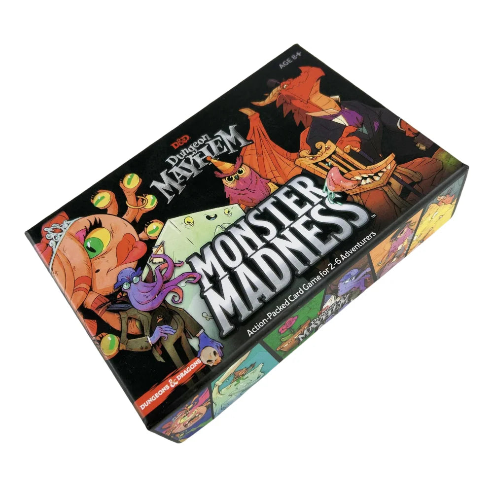 Coffret 3 Jeux de Cartes – Dungeon Mayhem & Autres | Jeux de Société Amusants pour Famille & Soirées