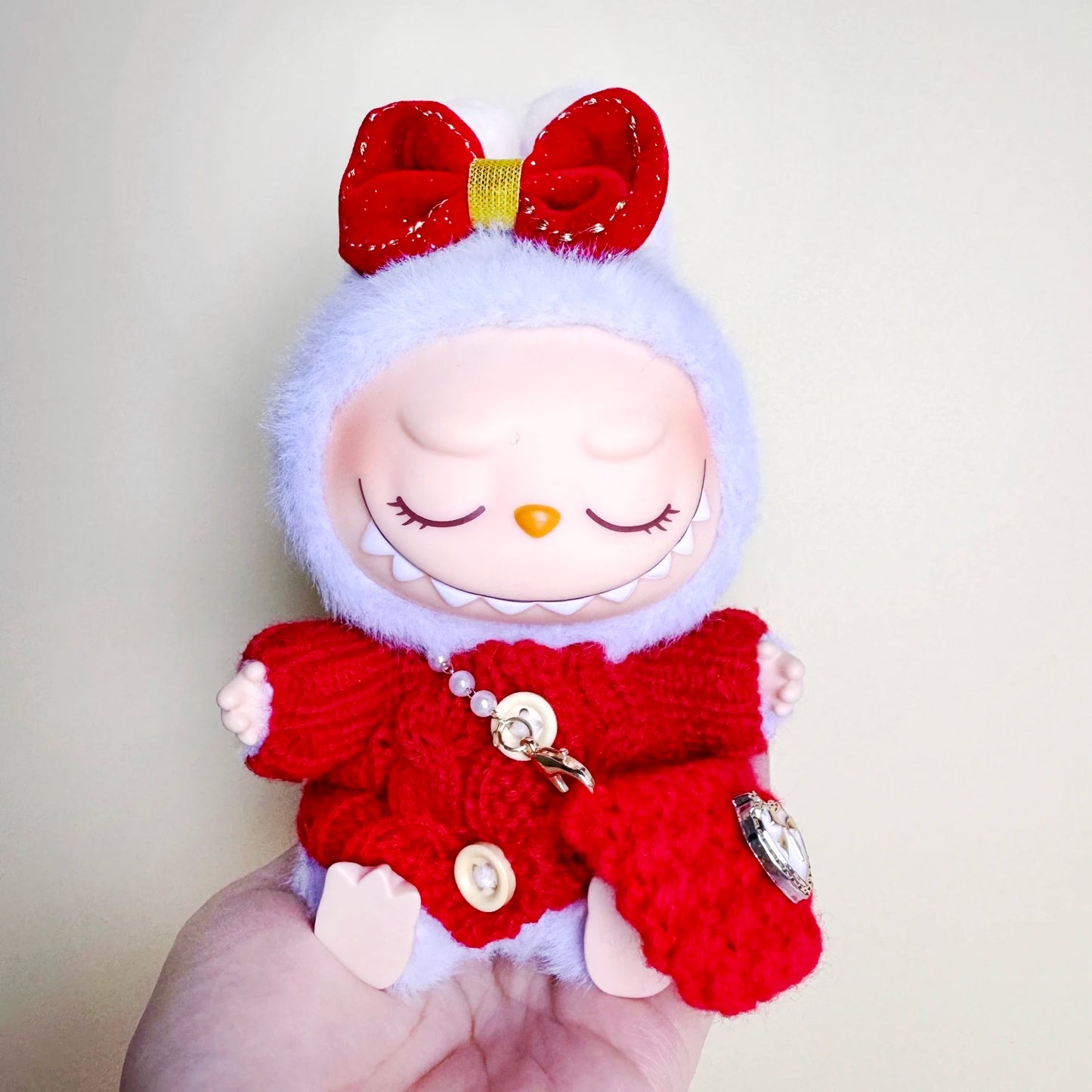 Labubu Plush Doll Clothes – Cute Macaron Outfit
