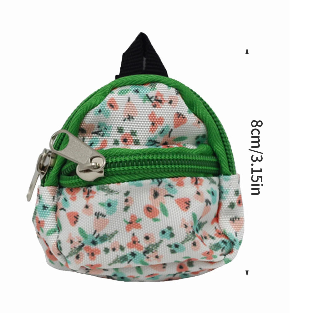 Doll Bag for Labubu Macaron Barbies Blythes and 20cm Plush Doll & 1/6 BJD Canvas Backpack Labubu Ropa