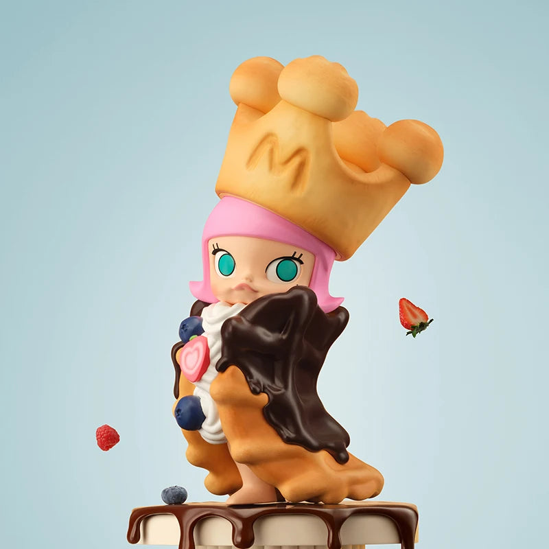 POP MART MOLLY Carb-Lover Series Mystery Box – 1PC/12PCS Blind Box Collectible Figure (Official POPMART Figurine)