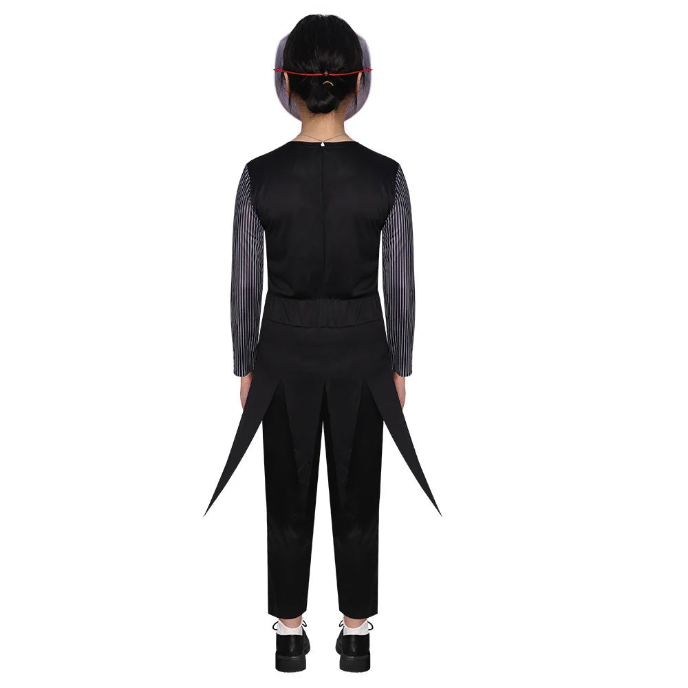 Anime Jack Skellington Costume Boys The Nightmare Before Jack Skellington Cosplay Bodysuit Suit Halloween Clothes