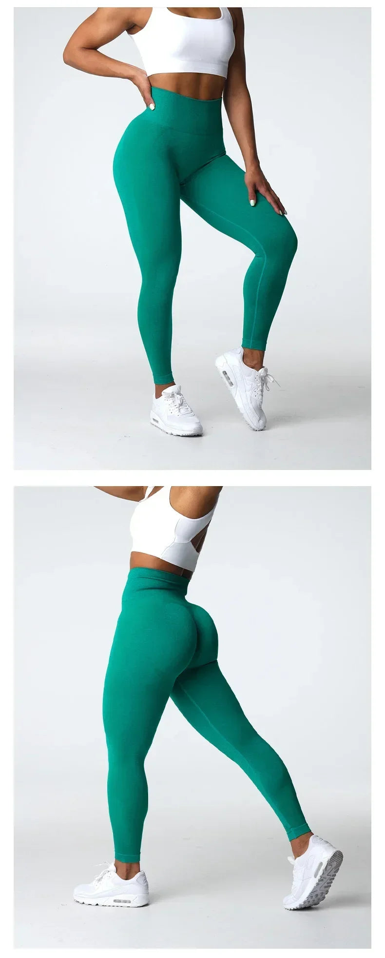 Pantalons de sport 2.0 de haute qualité, leggings de style européen et américain, vêtements de sport sans logo pour le yoga