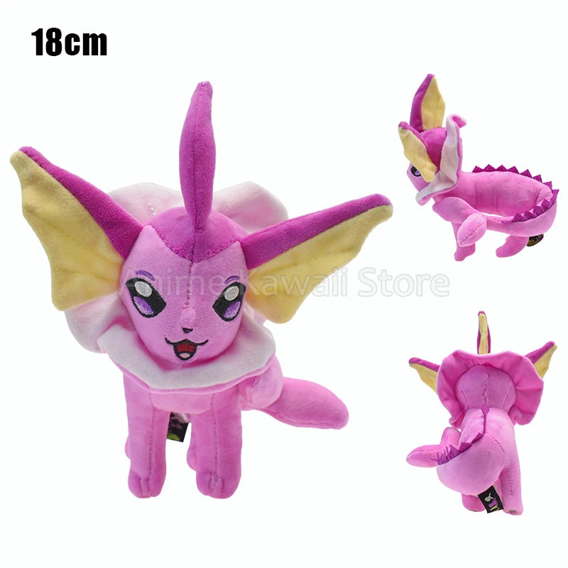 Ensemble de 9 peluches Pokémon Mimiqui Évoli Évolution – Noctali, Nymphali, Aquali et plus