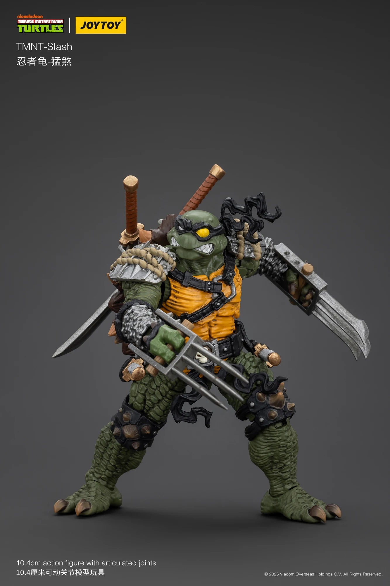1/18 JOYTOY Action Figure Turtles Slash Tokka Anime Toy
