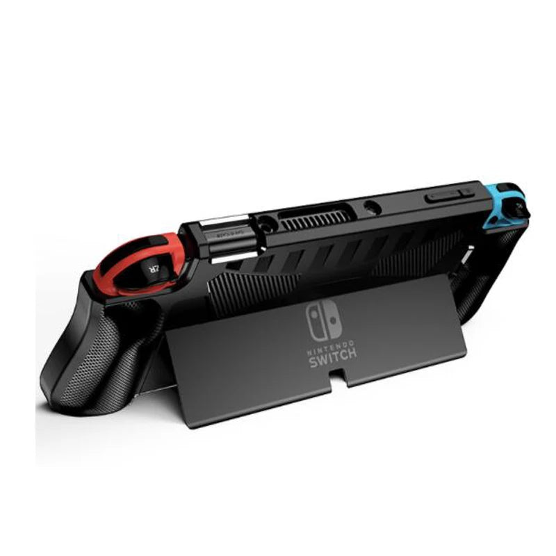 Case For Nintendo Switch OLED Upgraded Protective Cover Ergonomic Comfort TPU Grip Shell Dockabel Case For Nintendoswitch OLED