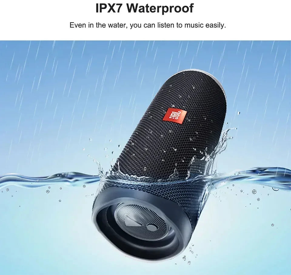 JBL Flip 5 Mini Portable Bluetooth Speaker – Waterproof IPX7, Deep Bass Stereo for Outdoor Travel & Party
