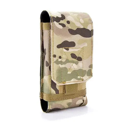 Universal Phone Pouch Holster Waist Bag Army Tactical Military Nylon Belt for Samsung Iphone Huawei Xiaomi Nokia Smartphone Case