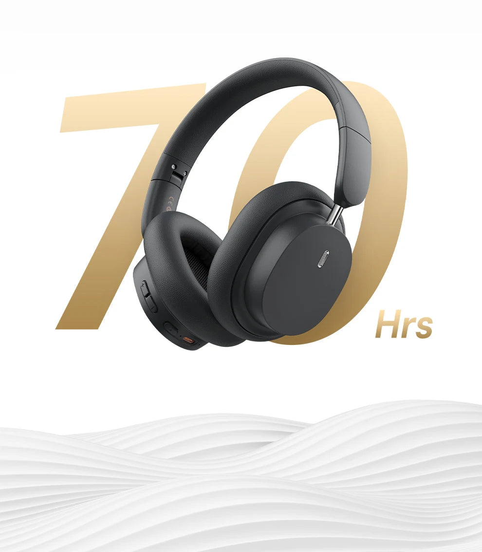 Baseus Bowie D05 Wireless Headphones Bluetooth 5.3 with 3D Spatial Audio