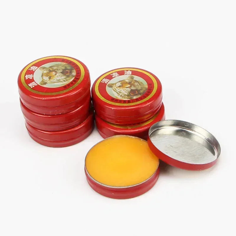 Natural Tiger Balm Essential Oil β Herbal Relief for Cold, Headache, Dizziness, Muscle Pain β Unisex Solid Balm Ointment with Aromatherapy Fragrance β 100% Natural Herbal Formula