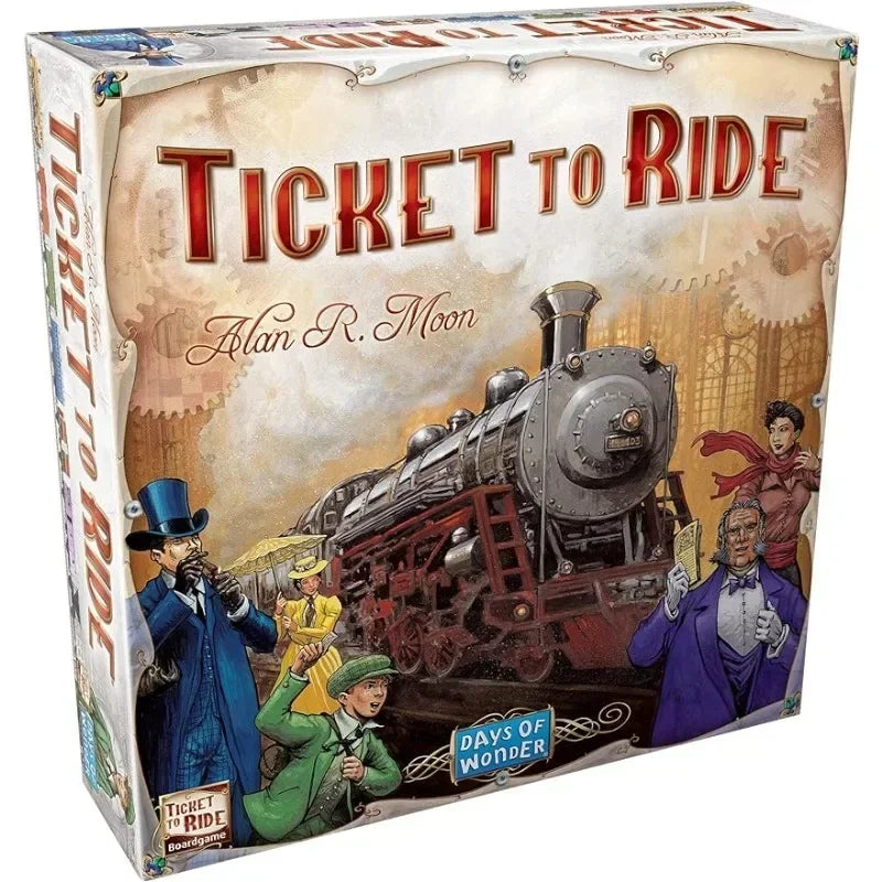 Ticket to Ride: Rails & Sails – Epic Board Game Adventure by Land and Sea (English Version)