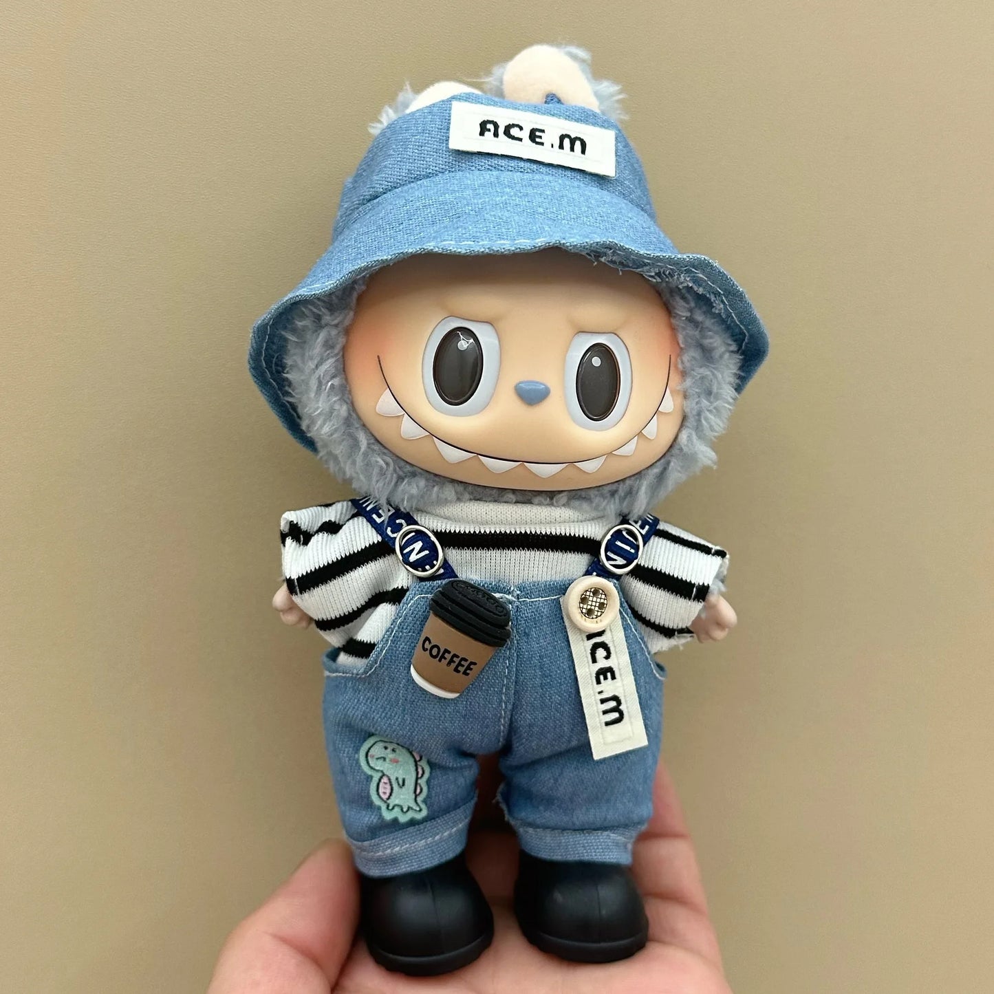 For 17cm V1V2 Labubu Doll Fashion New Style Set Doll Replacement Clothing