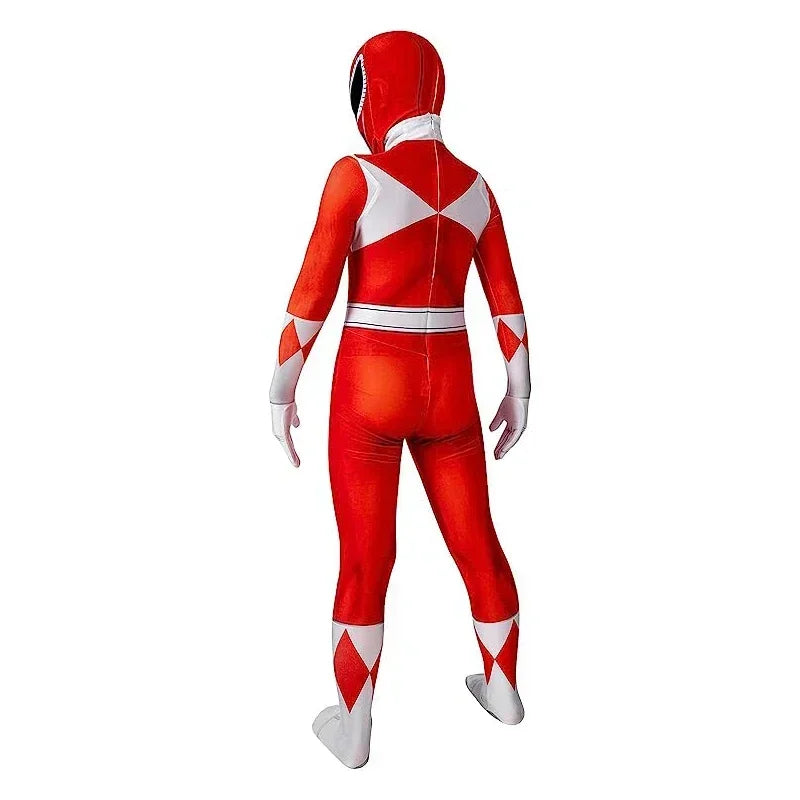 Adult Morpher Superhero Samurai Sentai Shinkenger Rangers Cosplay Fantasia Halloween Costume Mask for Men Boy