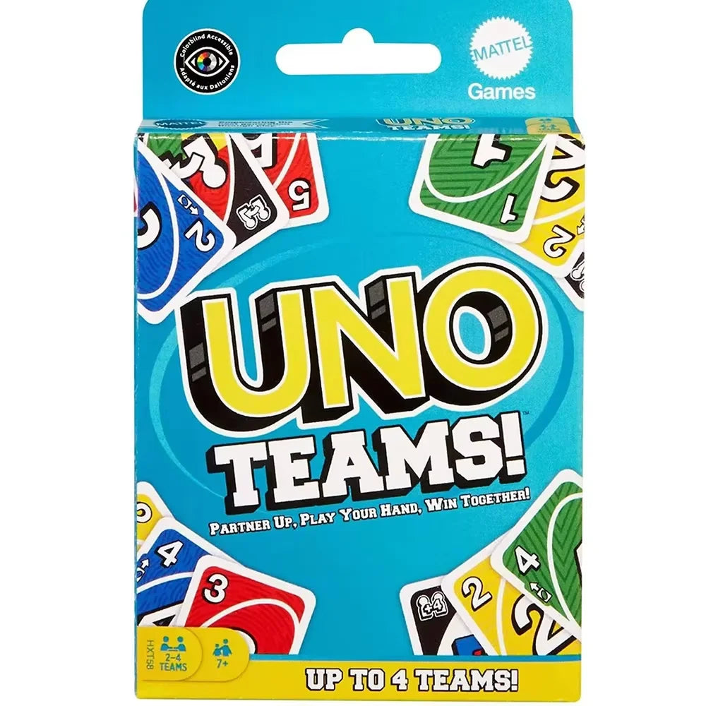 Jeu de Cartes UNO – Choisissez votre Édition : Star Wars, Pikachu, Mario, Teams & plus | Jeu Amusant pour Famille & Soirée