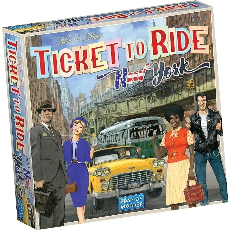 Ticket to Ride: Rails & Sails – Epic Board Game Adventure by Land and Sea (English Version)