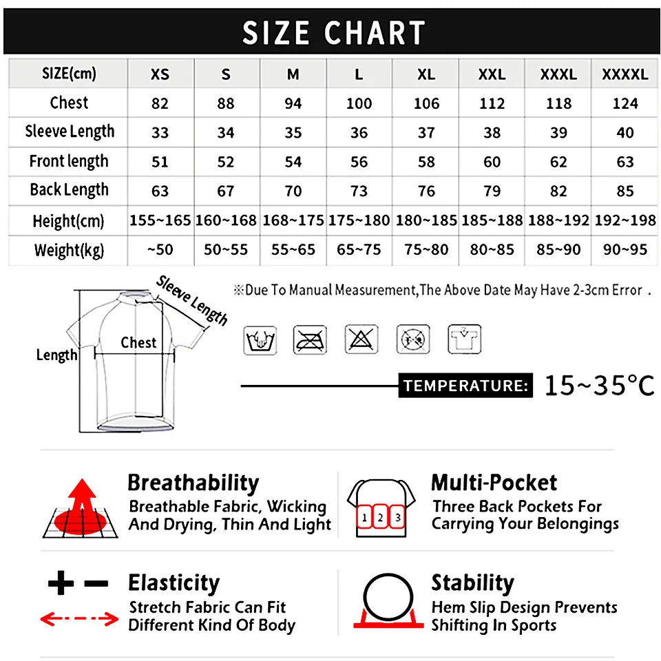 Ensemble de cyclisme d'été pour homme STRAVA Style