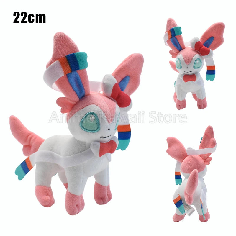 Ensemble de 9 peluches Pokémon Mimiqui Évoli Évolution – Noctali, Nymphali, Aquali et plus