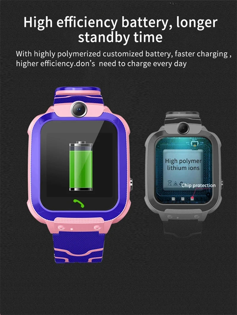 Xiaomi Kids 4G Smart Watch SOS GPS Location Sim Card Call Child SmartWatch Camera Waterproof Boys Girl Gift For Ios Android NEW