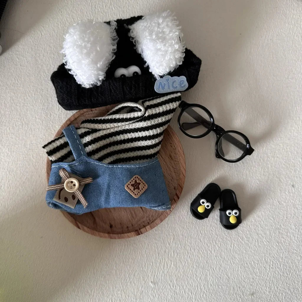 Labubu Plush Doll Clothes – Cute Macaron Outfit