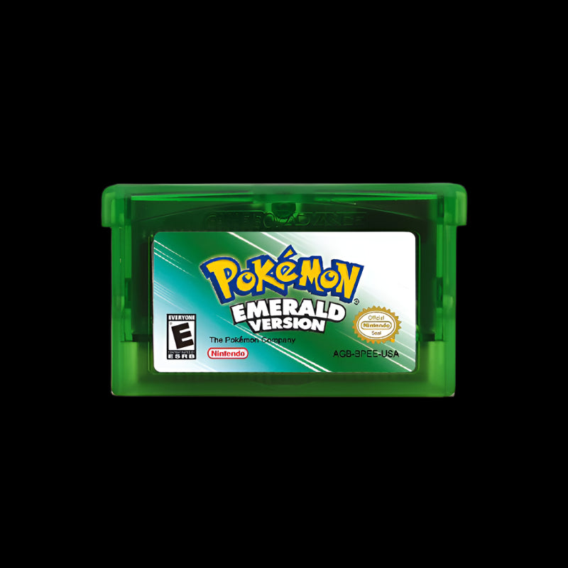 Cartouche Pokémon GBA – Série de Jeux pour GBA, NDS, GBM, GBA SP – Version Anglaise