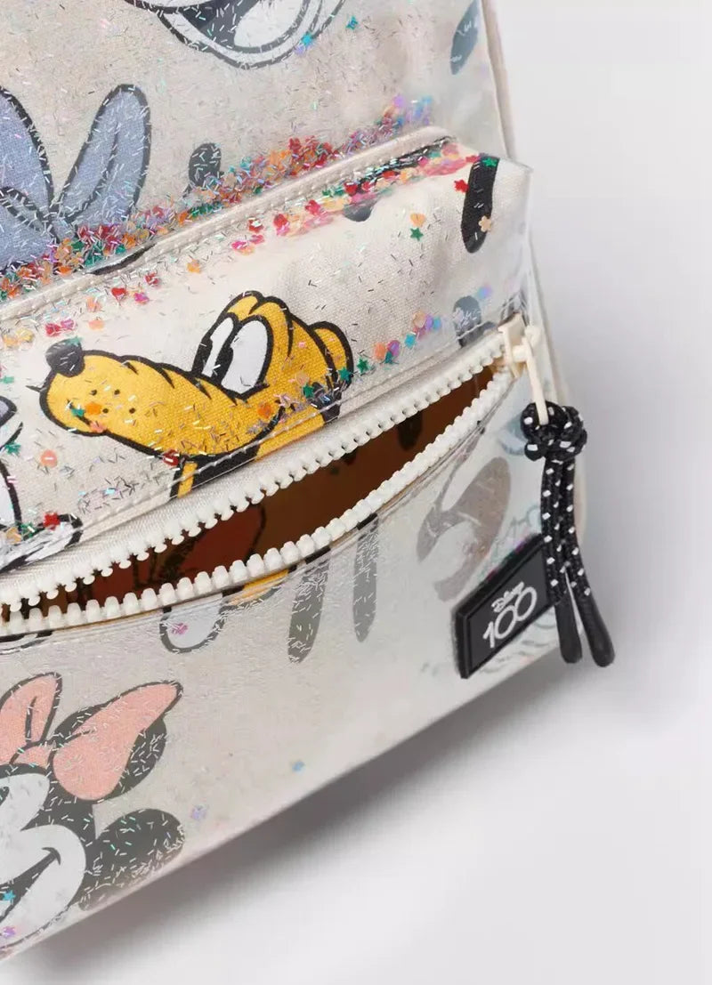 Disney cartoon Mickey Mouse New Kids Backpack Mini Schoolbag Girls and Boys Cute Shoulder Bag