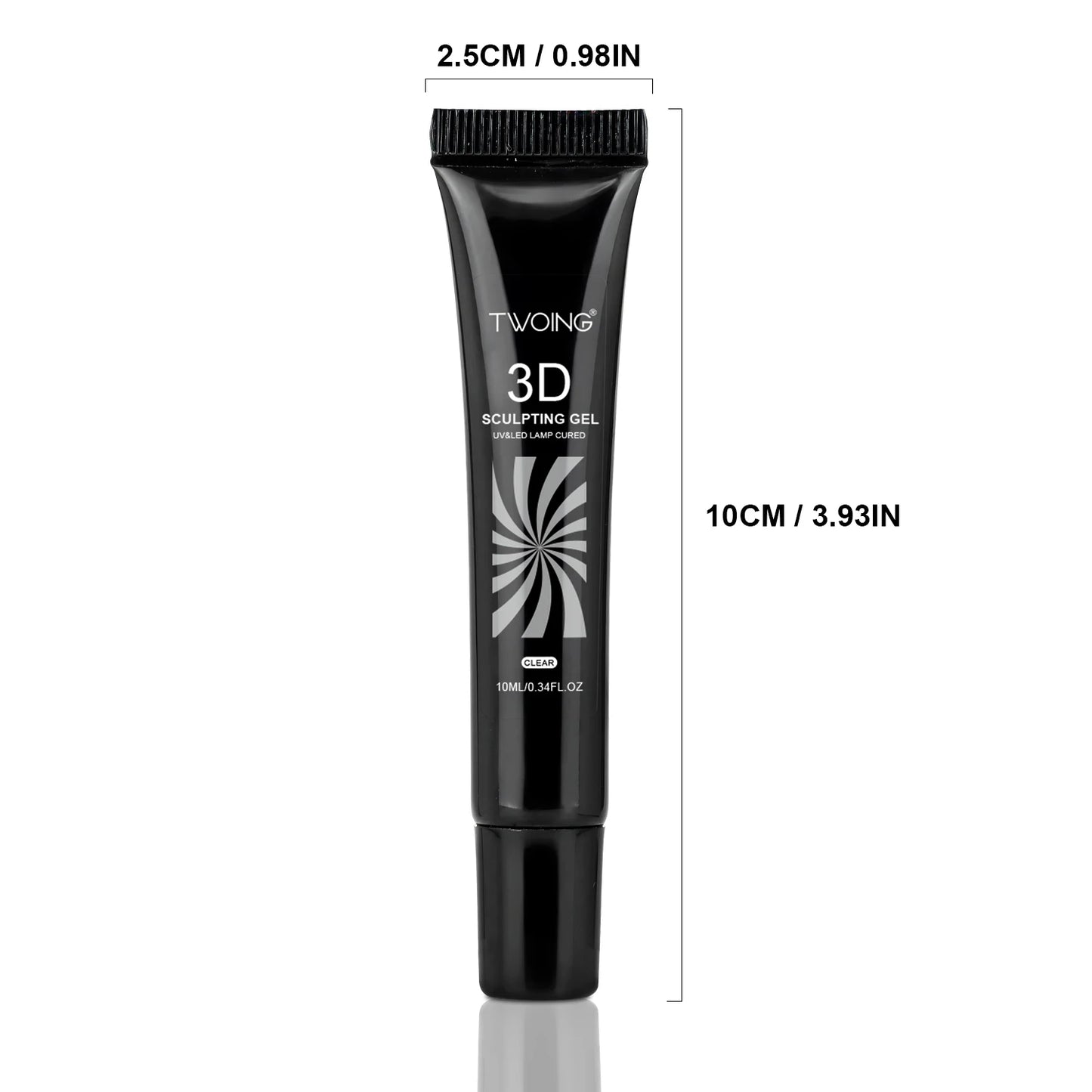 10ml 3D Nail Art Gel - DIY Designs,Waterproof Sculpting gel,Waterproof Nail Art Design Gel for Intricate Carvings & Shapes