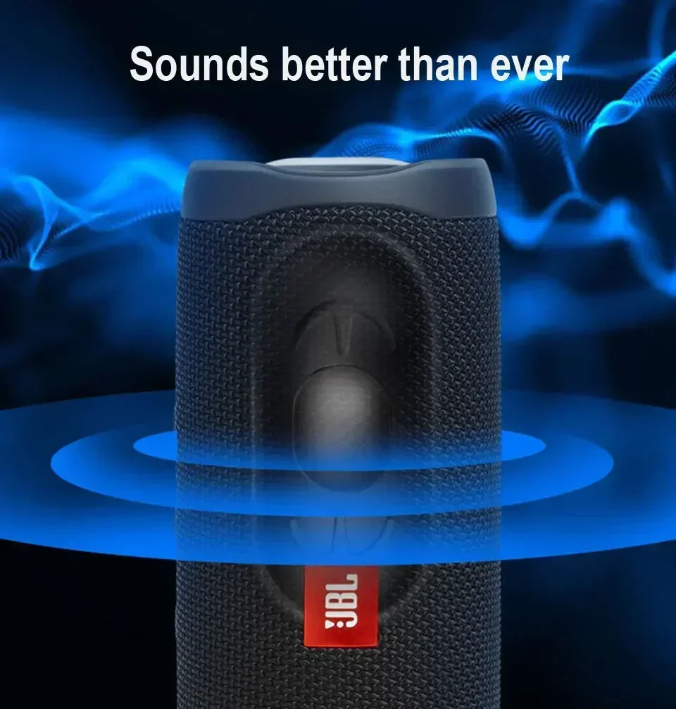 JBL Flip 5 Mini Portable Bluetooth Speaker – Waterproof IPX7, Deep Bass Stereo for Outdoor Travel & Party