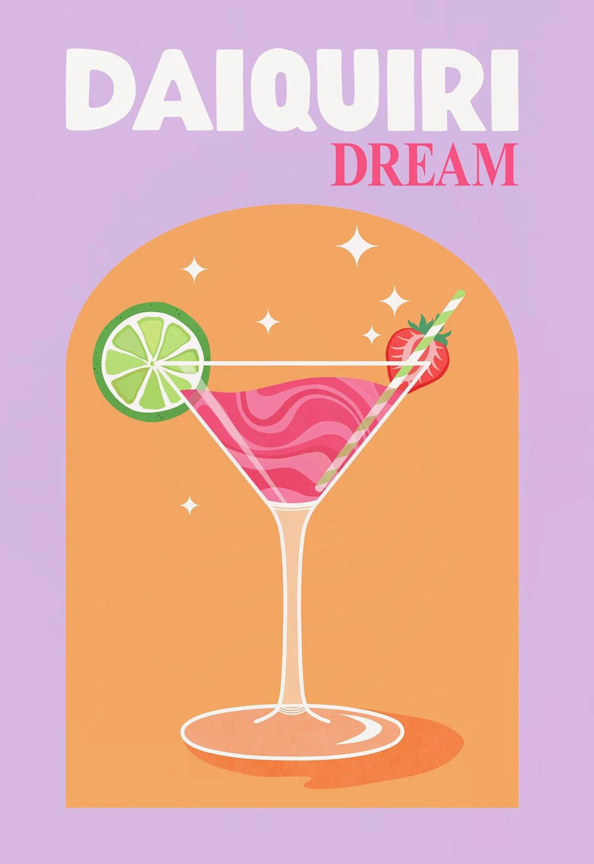 Simplicity Colorful Cocktail Posters Trendy Drinks Prints Whiskey Bar Cart Prints Canvas Painting Wall Pictures Home Bar Decor