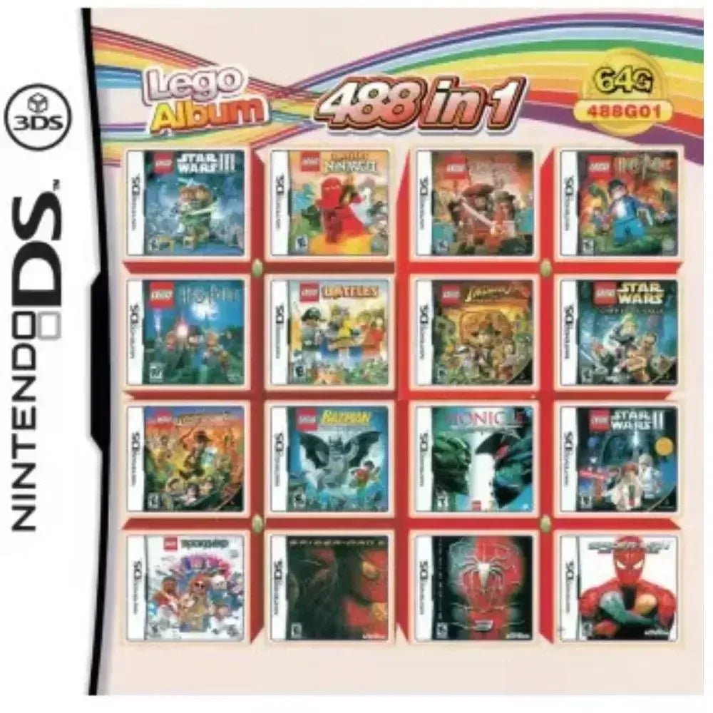 Cartouche de jeu DS/NDS/3DS/NDSL – Collection de jeux vidéo tout-en-un pour console portable