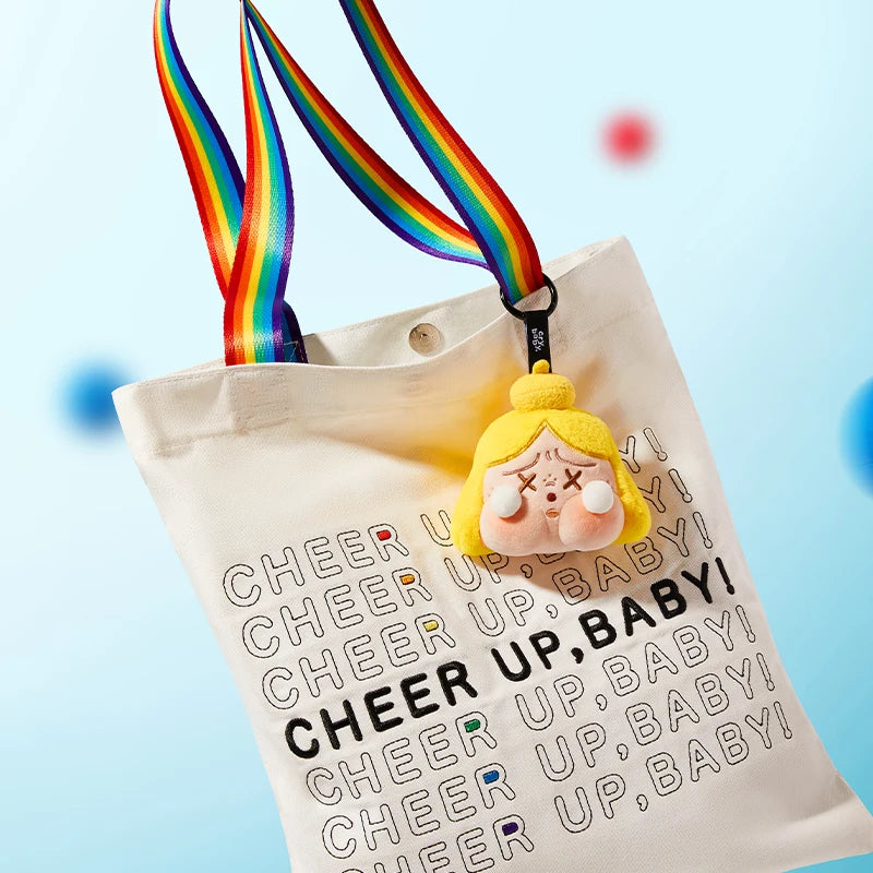 POP MART Crybaby "Cheer Up, Baby!" Pluche Hanger Mystery Box – Blind Box Collectible (Limited Edition)