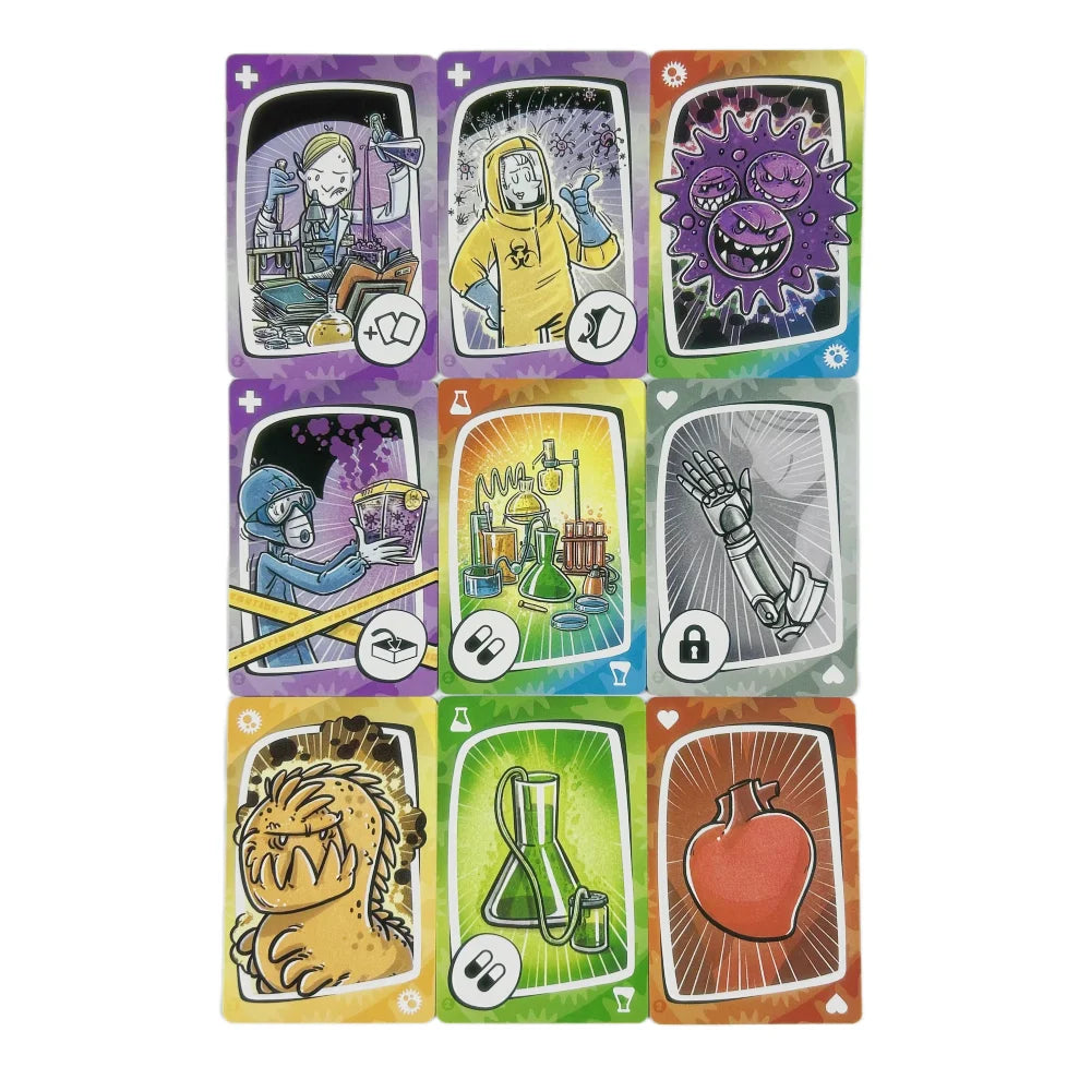 Virus! 1, 2, 3 kaartspel β Aanstekelijk leuk partyspel (Engelse versie)