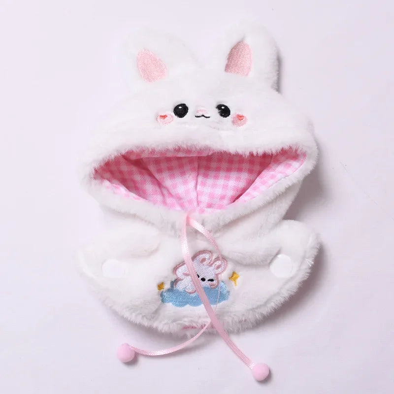 Only Clothes for Labubu Doll Clothes Puppy Shark Cape Cape Fashionable and Cute Set Change Clothes
