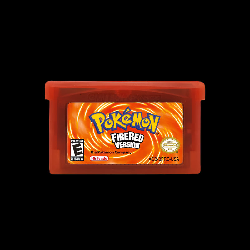 Cartouche Pokémon GBA – Série de Jeux pour GBA, NDS, GBM, GBA SP – Version Anglaise