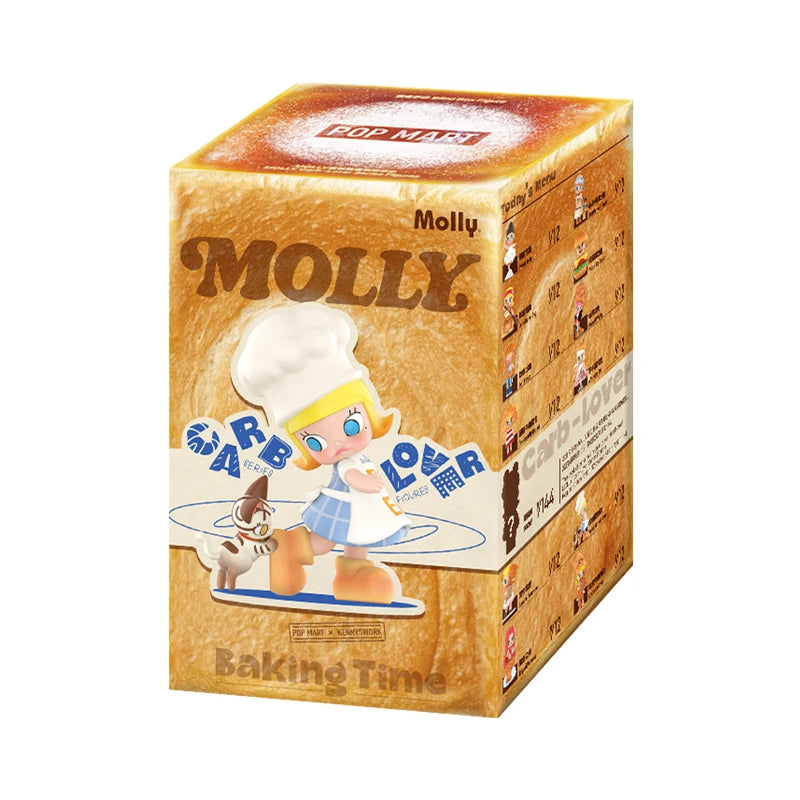 POP MART MOLLY Carb-Lover Series Mystery Box – 1PC/12PCS Blind Box Collectible Figure (Official POPMART Figurine)