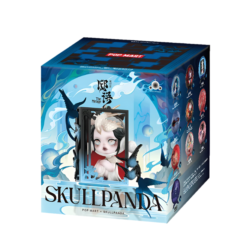 POP MART SKULLPANDA The Mirage Serie | 1 Stück oder Komplettset mit 9PCS