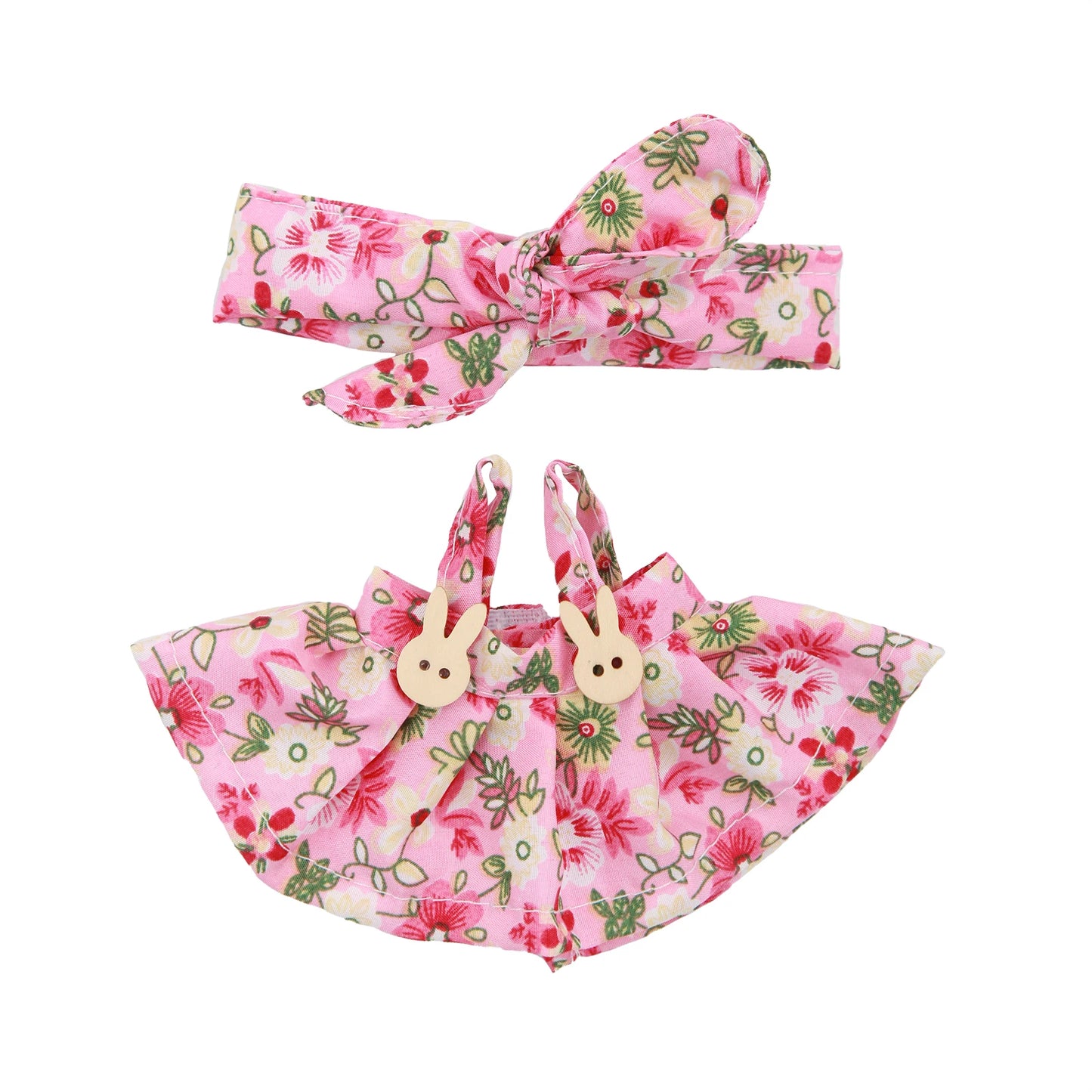 Doll Bedding Furniture For labubu 17cm Plush Doll Clothes Accessories Girl‘s Toys Birthday Christmas Gift