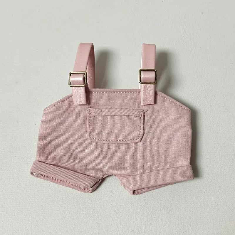 Labubu Doll Clothes Hoodie Labubu Idol V1 V2 Dolls Clothing Accessories 15/17cm Plush Doll Universal