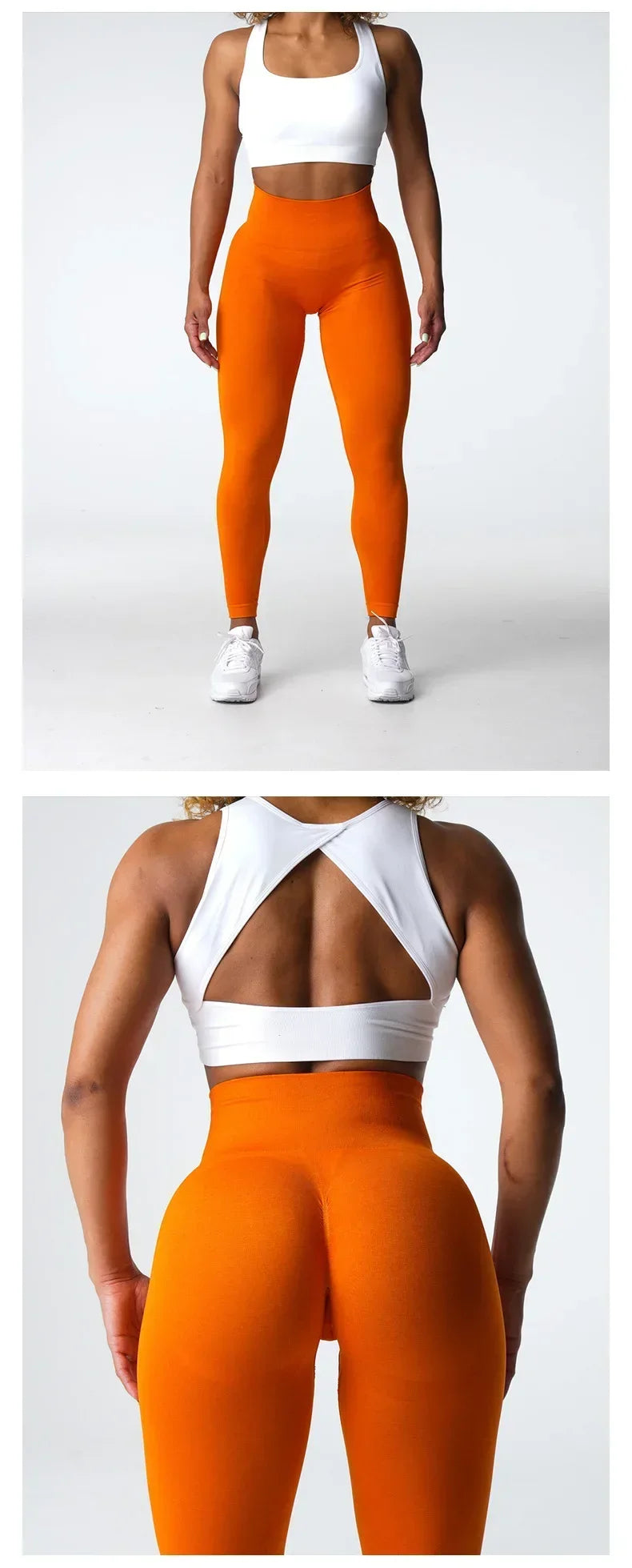 Pantalons de sport 2.0 de haute qualité, leggings de style européen et américain, vêtements de sport sans logo pour le yoga