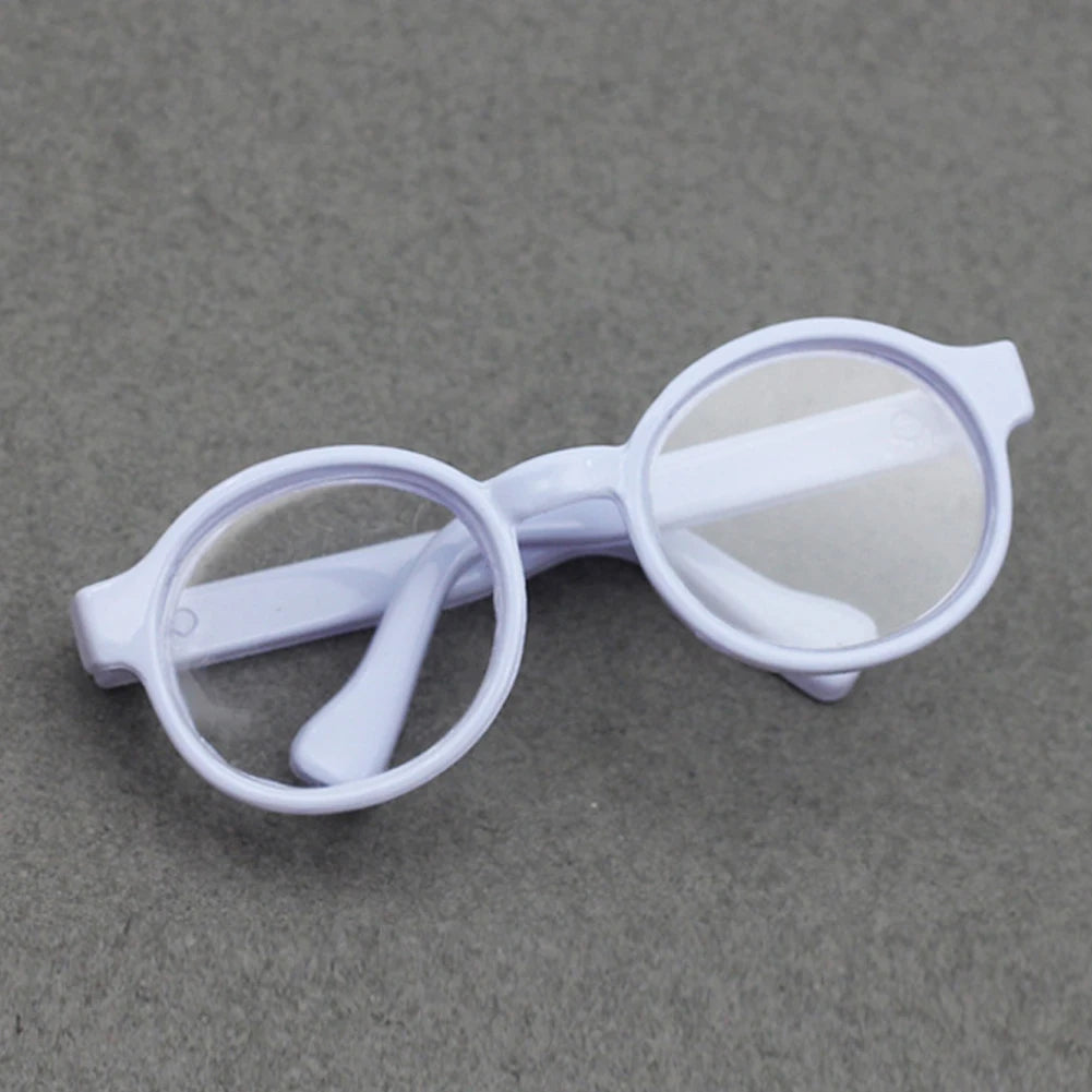 Fashionable Plastic Glasses For Labubu 3.0 Colorful Glasses Mix Match Doll Ornament Accessories Macaron BJD