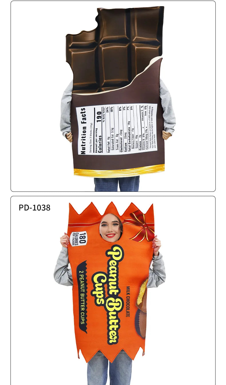 Festival Costumes Red Tomato Delicious Ketchup Costume Adult Boy Girl Funny Disguise Suit Yellow Halloween Cosplay Party Clothes
