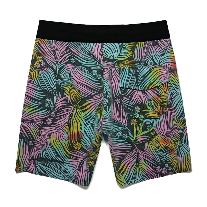 Men’s Classic 4-Way Stretch Quick-Dry Swim Trunks