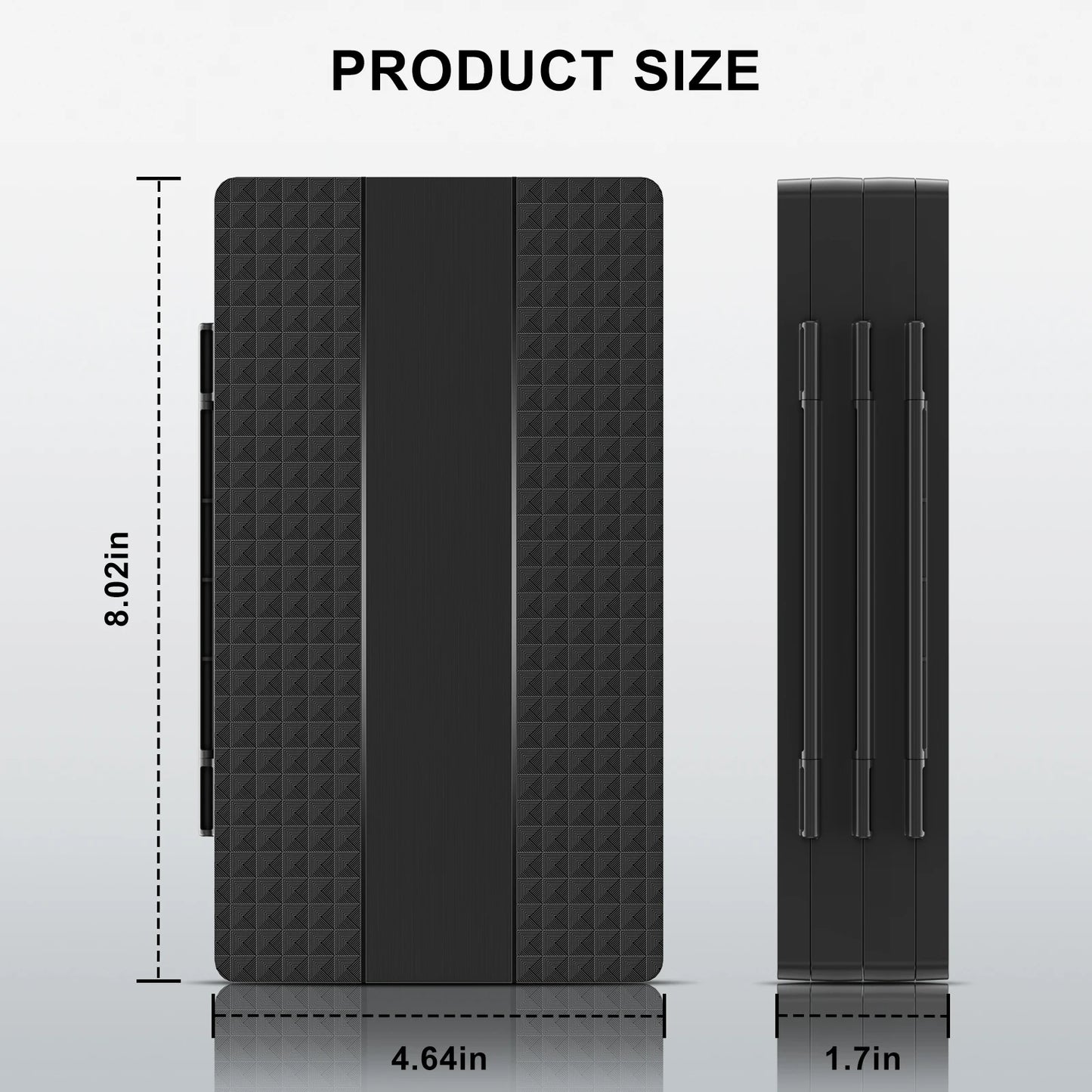 Game Card Case for Switch 2 & Switch OLED & Lite, Memory Storage Holder with 120 Game Card Slots and 240MicroSD Cards S