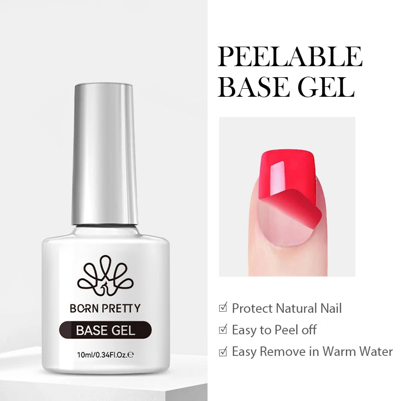 BORN PRETTY 10ml Silver Water Light Cat Magnetic Gel Nail Polish Nail Supplies Vernis Semi Permanent Gel for Fall Winter Nails