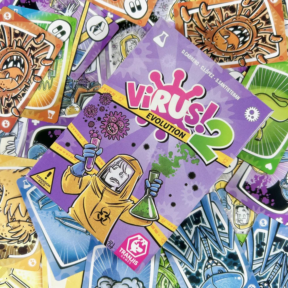Virus! 1, 2, 3 kaartspel β Aanstekelijk leuk partyspel (Engelse versie)